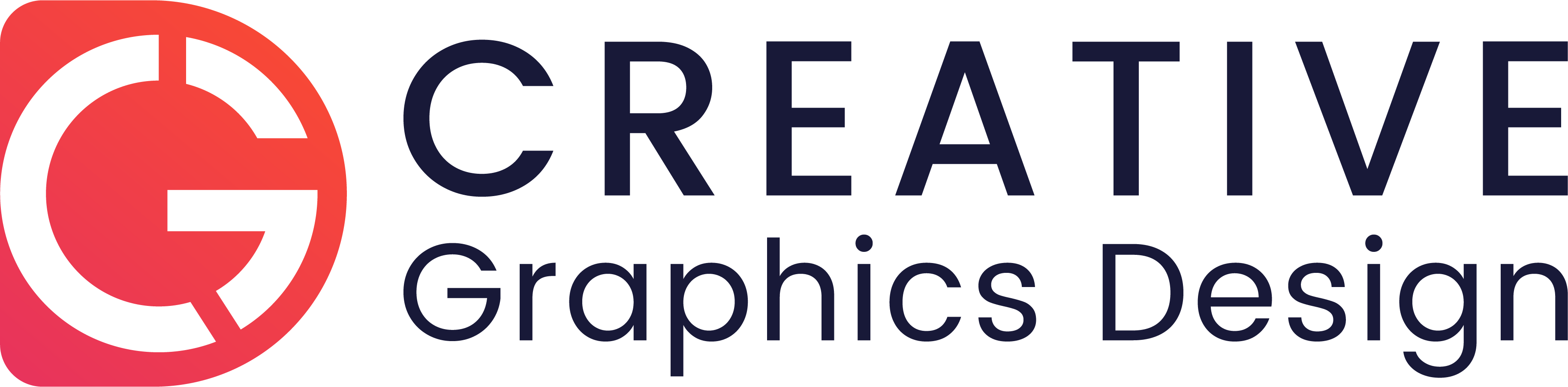 Creative graphics design logo